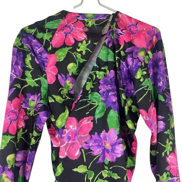 ZARA Floral Satin Midi Dress Size S - Bloggers Favourite, Trending - Picture 11 of 11